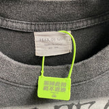 Fog Essentials T Shirts Spring and Summer FOG Joint Series Washing Water Old Crew Neck Short Sleeves