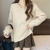 Women Pullover Sweater Soft Slimming Knitted