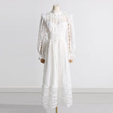 Bohemian Dress Straps Tulle Hollow Dress