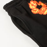 Denim Tears T Shirt ShortsFlame Short Sleeve T-shirt Sports Casual Shorts Suit (Options need to be purchased separately)