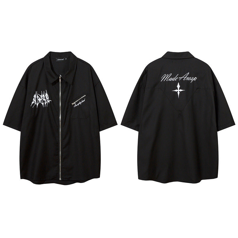 Short Sleeve Shirt Loose