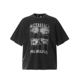 Unisex T-Shirts FOG Vintage Portrait Print Old Short Sleeves