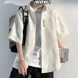 Men Shirts Summer Loose plus Size Casual