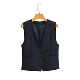 Women Vest Temperament Leisure Simple