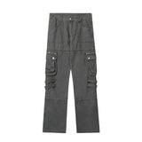 Men Jeans Multi-Pocket Design Personalized Minority