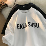 Men's T Shirt Retro Loose All-Matching
