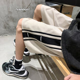 Men Beach Shorts Loose Summer Leisure Sports