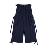 Cargo Pants Retro Large Pocket Overalls Loose Cityboy