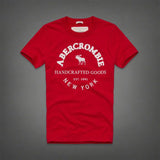 New Women's Short Sleeved T-shirt with Letters on The Deer S