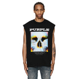 Purple Brand Tank T Shirts Sleeveless T-shirt Vest