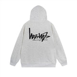 Stussy Hoodie Zip Cardigan Hooded Sweater