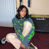 Cactus Flea Market Hoodie Men's Cpfm Printed Hoodie Fleece-Lined