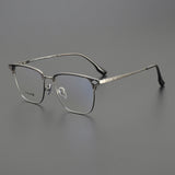 CHH Chrome Hearts Glasses Stylish Vintage Half Frame Pure Titanium Glasses Frame