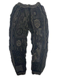 Kapital Pants Vintage Hida Hehong Knitted Retro Patchwork Anti-war Knitted Trousers