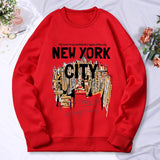 New York City Landscape Printed Female Hoody Fashion