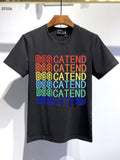 Dsq2 T Shirt Casual Sports Printed Short Sleeve Summer Men