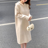 Women Pullover Sweater Knitted Temperament Long Sweater