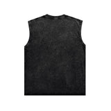 Purple Brand Distressed Tank T Shirts Distressed Sleeveless T-shirt Vest
