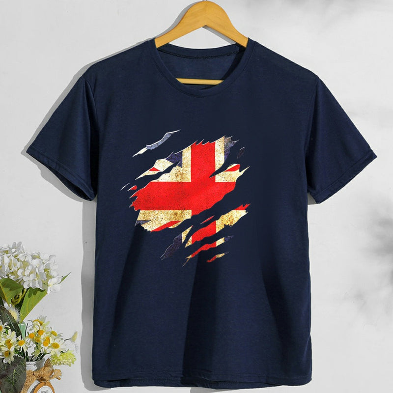 Inspired by Queen's Platinum Jubilee 2022 Elizabeth 70 Years T-shirt Men's and Women's Loose Large Size T-shirt Short Sleeve Summer