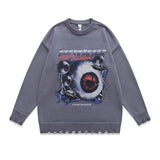 Women Sweater Vintage Knitted Sweater Oversize