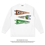 Unisex Long Sleeve Shirt for Men and Women Autumn and Winter