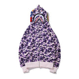 Ape Hoodie Taro Purple Embroidered Letters