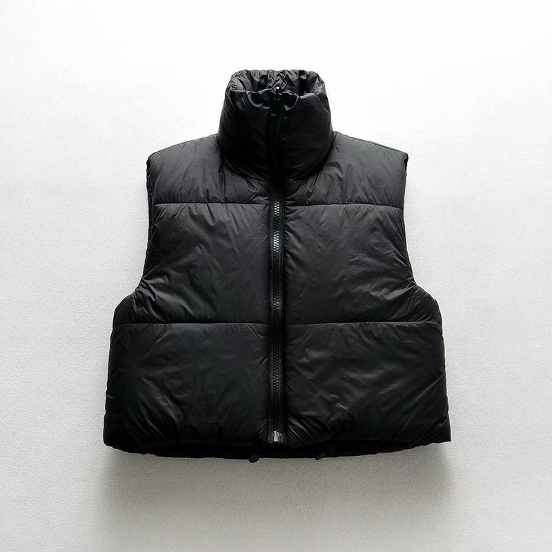 Women Cotton Coat Lightweight down Jacket Vest Winter