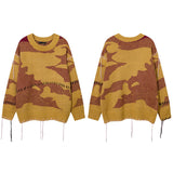 Women Sweater Retro Soft Sweater Sweet Cool Style