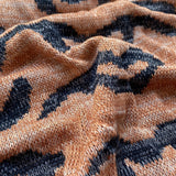 Kapital Sweater Vintage Tiger Pattern Retro Pullover round Neck Knitted Sweater for Men and Women