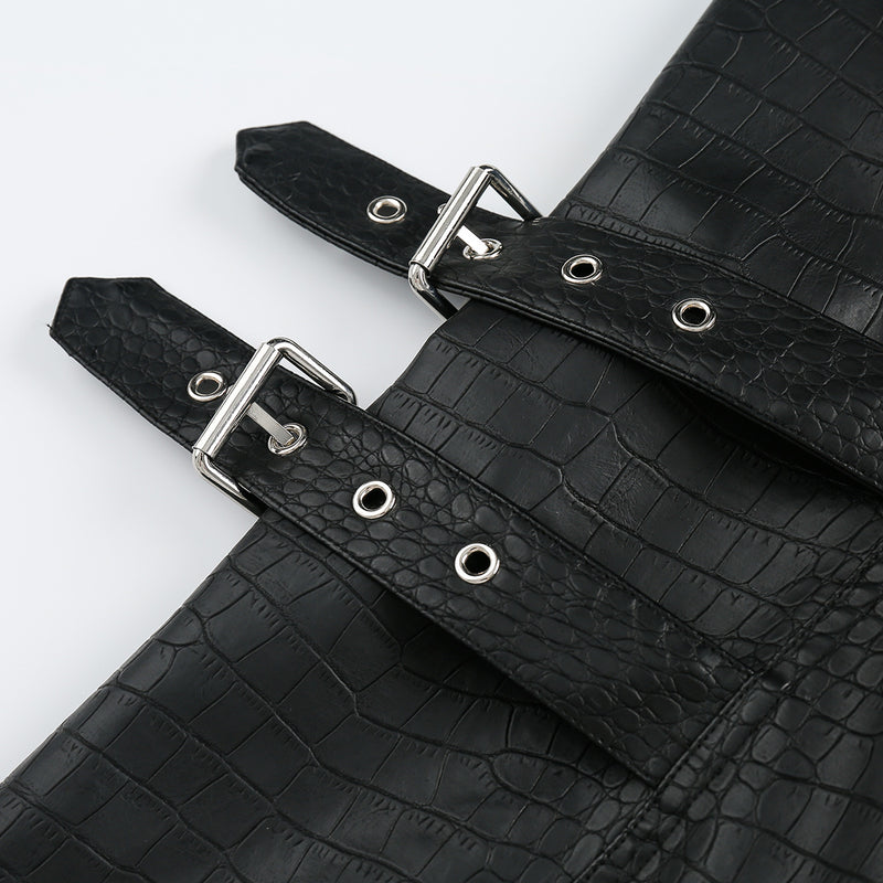 Unisex Pu Jacket PU Leather Coat Loose Motorcycle Clothing