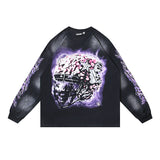 Hellstar long-sleeve T-shirt autumn, loose long-sleeve T-shirt