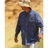 Unisex Shirt Vintage Pocket Plaid Cotton Lining