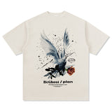 Unisex T Shirt Summer Short Sleeve Loose