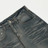 Men Jeans Loose Hole