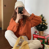 Women Knitted Cardigan Loose Knitted Cardigan Sweater