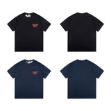 Gallery Dept T-Shirt Ink-splashing Tie-dye Alphabet Short Sleeve T-Shirt