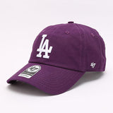 Dodgers and Yankees Baseball Cap 47brand Baseball Cap Female Dark Gray Soft Top Embroidery Hip Hop Male Hat