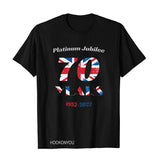 Inspired by Queen's Platinum Jubilee 2022 Elizabeth 70 Years T-shirt Pattern Printing