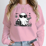 Halloween Ghost Print Pullover For Women New Fashion Autumn