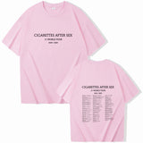 Cigarettes After Sex X's World Tour Unisex Summer Tee