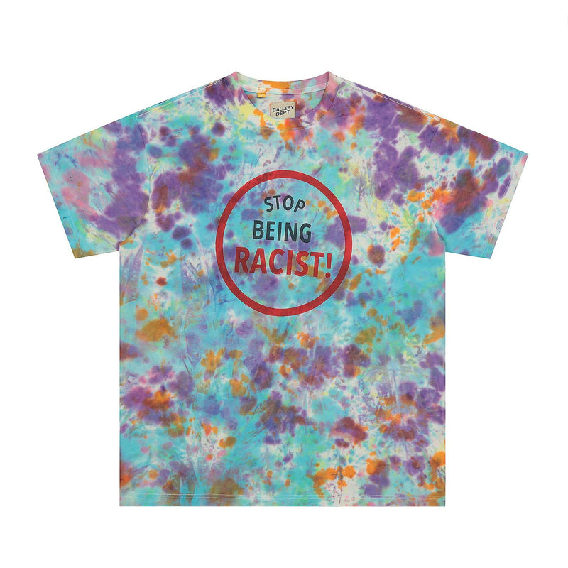 Gallery Dept T Shirts Summer Los Angeles Street Hip-Hop Loose Short Sleeve