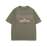 Men T-Shirt Retro Lazy Style