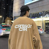 Men's T Shirt plus Size Oversize Distressed Heavy Weight