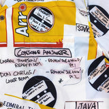 GUILTYPARTIES TIGER Shirts MIGHTY CROWN Hawaiian Short Sleeve Shirt