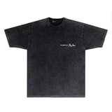 Purple Brand Distressed T Shirts Short Sleeve