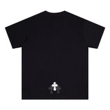 CHH Chrome Heart T Shirts Croix Printed Short Sleeve T-Shirt Loose