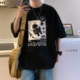 Men T Shirt Summer Pure Cotton Loose