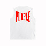 Purple Brand Tank T Shirts Sleeveless T-shirt Vest