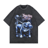 Men T-Shirt Retro Distressed Summer