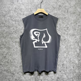 Purple Brand Tank T Shirts Sleeveless T-shirt Vest